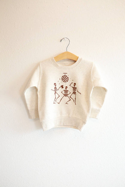 Disco Skeleton Fall Pullover, Toddler Clothes, Kids Clothes