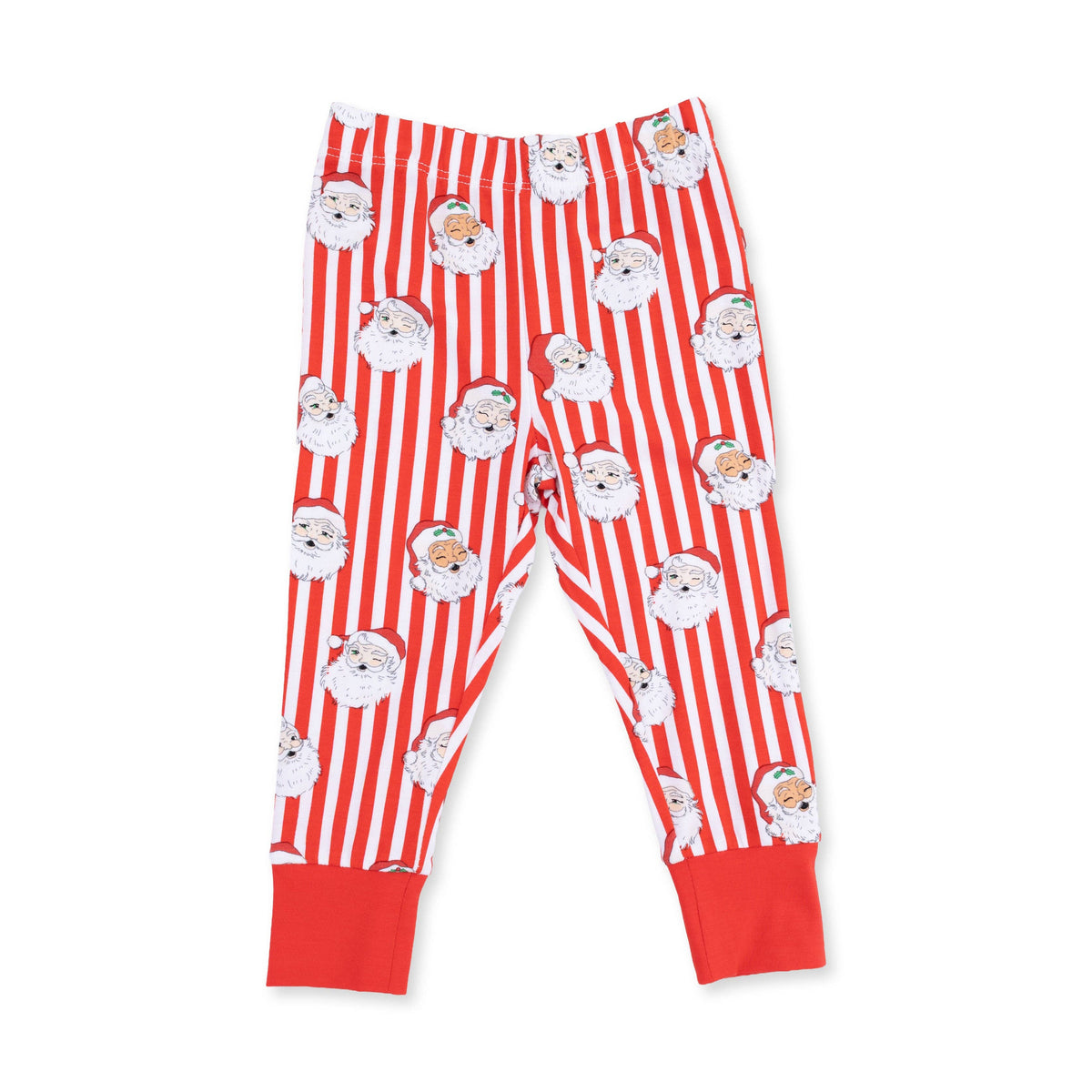 Vintage Santa Stripe - Long Sleeve Loungewear Set, view 3