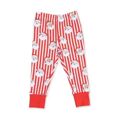 Vintage Santa Stripe - Long Sleeve Loungewear Set, view 3