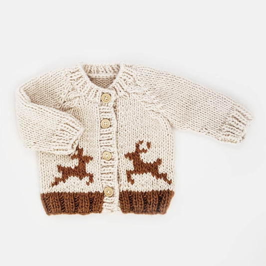 Oh Deer Baby & Toddler Cardigan