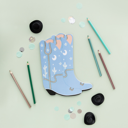 Yeehaw Sticker + Sketch Book