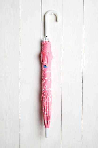 Little Kids Colour-Revealing Umbrella in Baby Pink