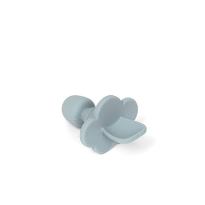 Pale Blue Silicone Infant Training Spoon