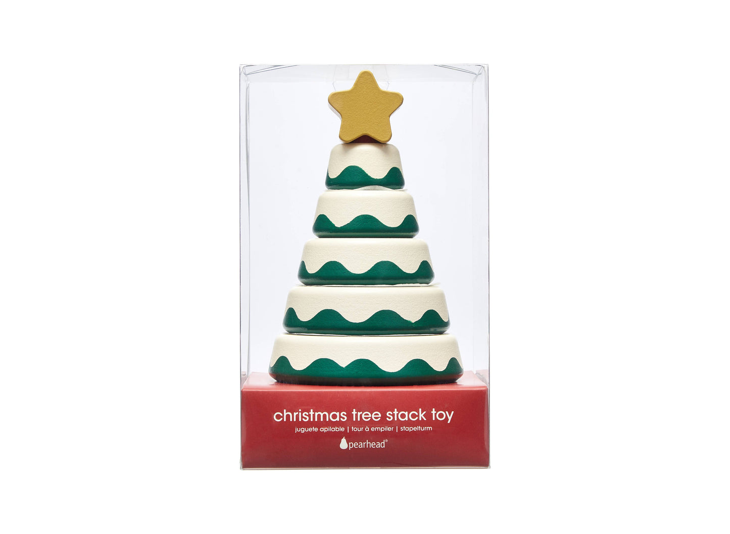 Christmas Tree Holiday Stack Toy