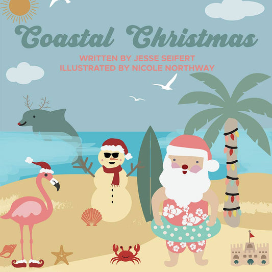 Coastal Christmas Holiday Board Book