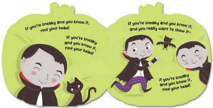 If You're Spooky and You Know It (A Pumpkin-Shaped Novelty Board Book for Toddlers) by Aly Fronis - view 3