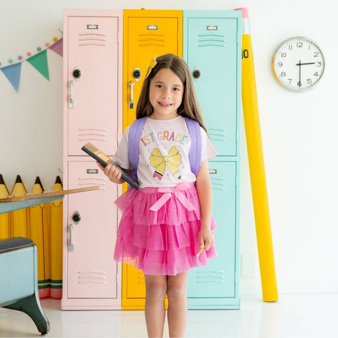 Coquette Pencil Bow Clip - Hair Bows - Back To School