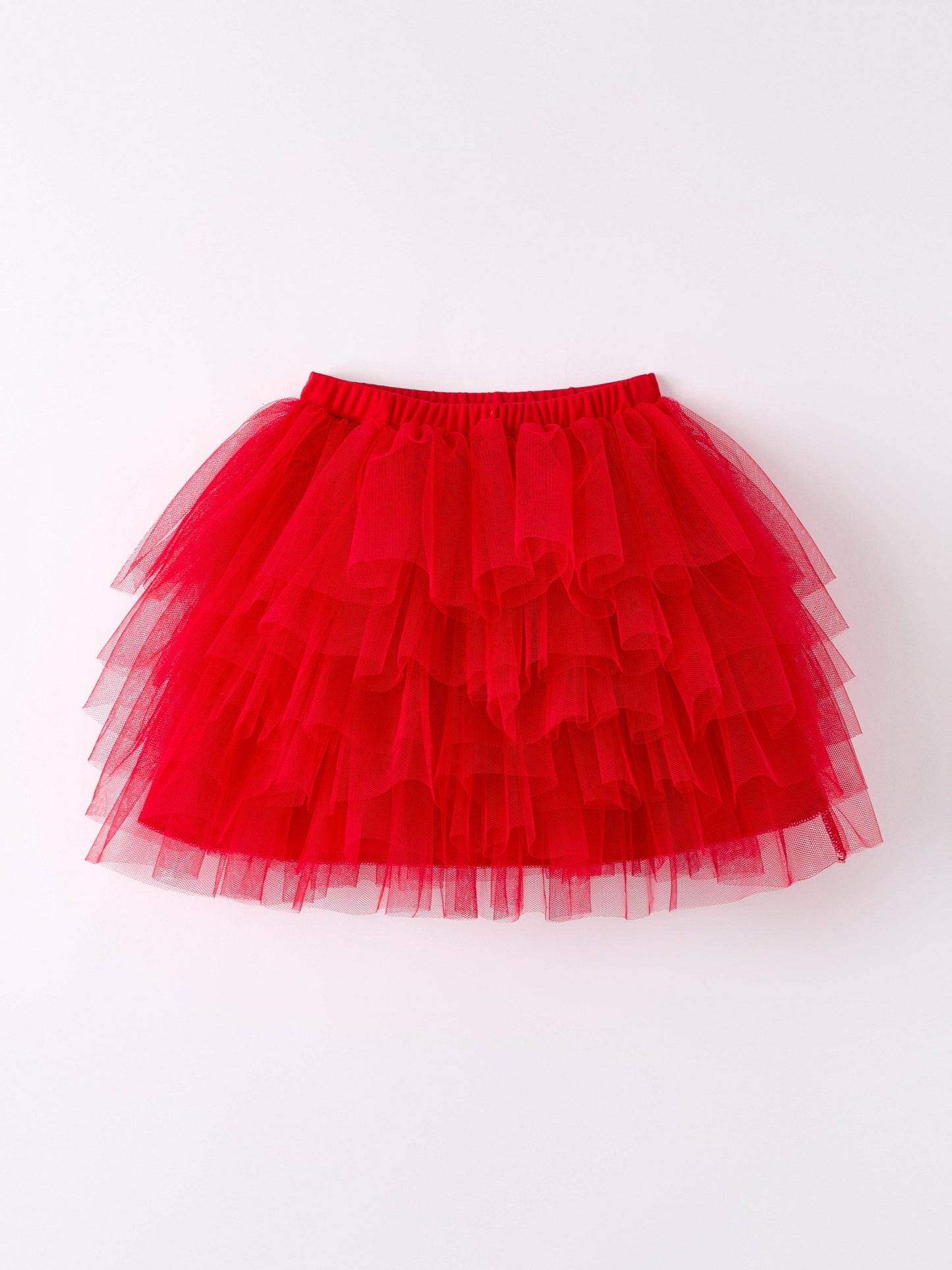 Red Tulle Skirt