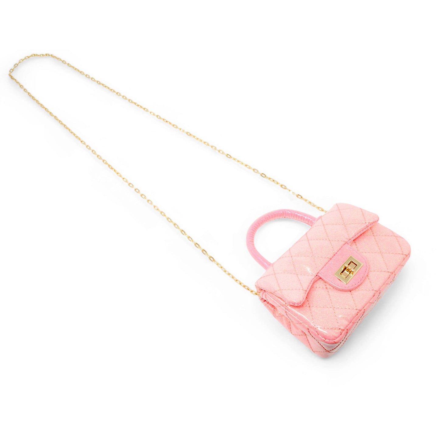 Classic Sparkle Top Handle Handbag