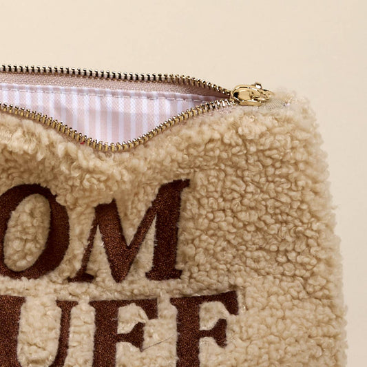 Mom Stuff Teddy Pouch
