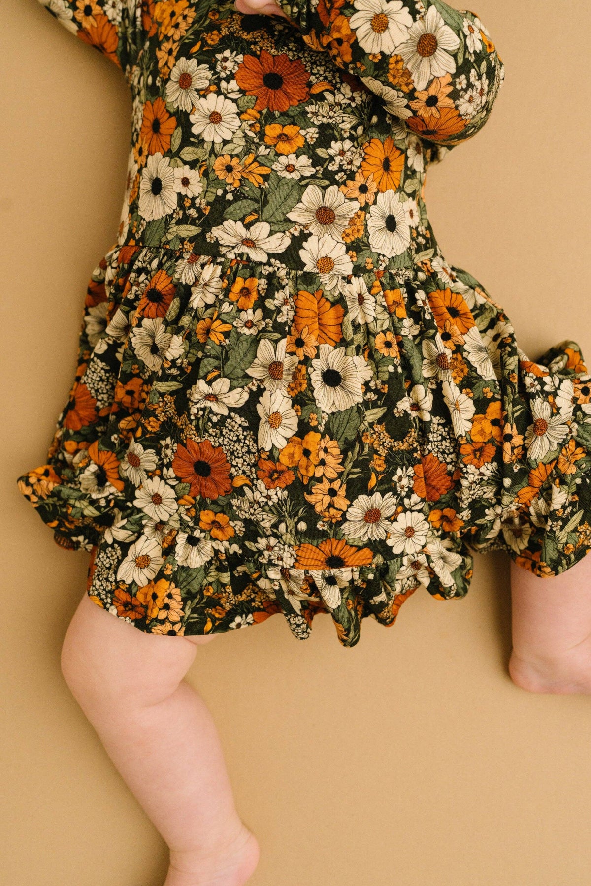 Rustic Blooms bodysuit bamboo dress - view 4