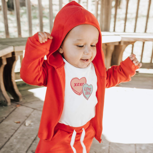 Love Bug Candy Hearts Bodysuit