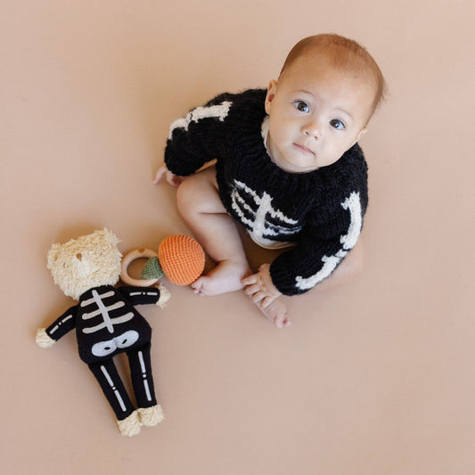 Skeleton Bear Halloween Plush Toy