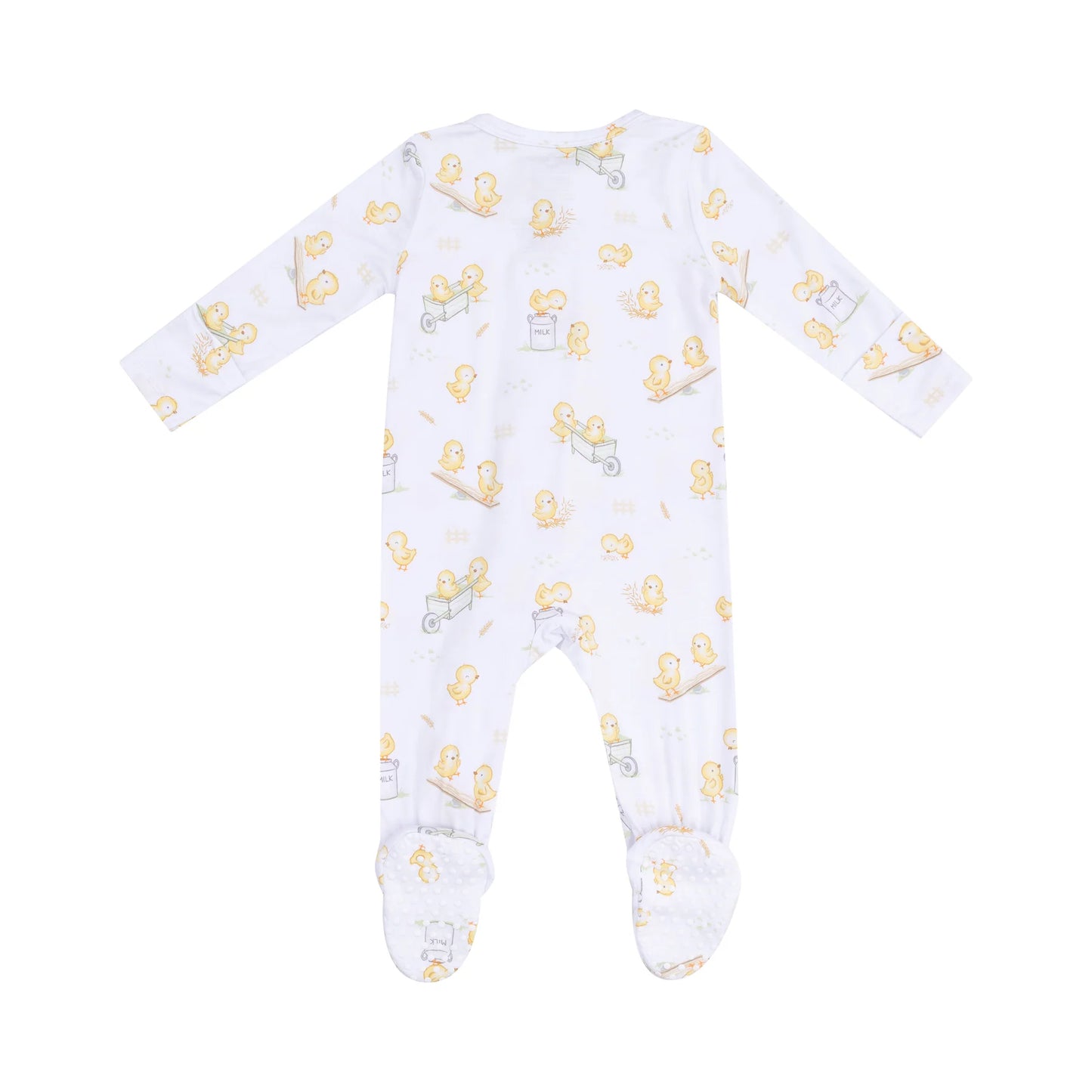 Baby Chicks - 2 Way Zipper Footie