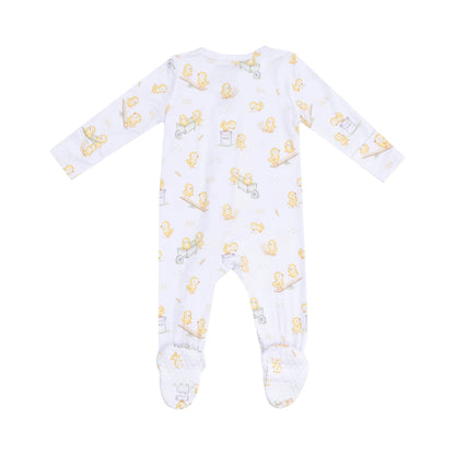 Baby Chicks - 2 Way Zipper Footie