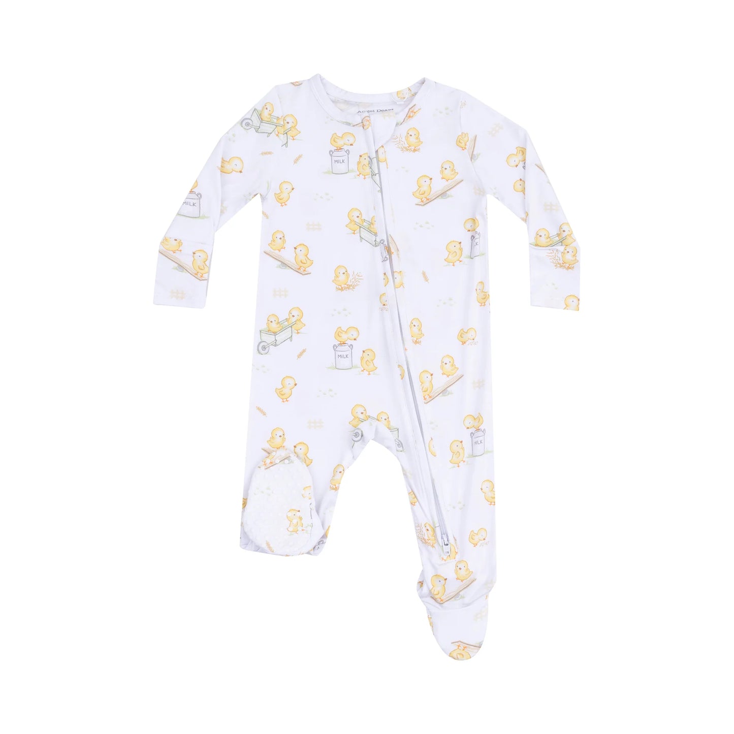 Baby Chicks - 2 Way Zipper Footie