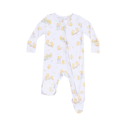 Baby Chicks - 2 Way Zipper Footie