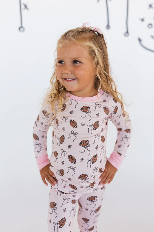 Blush Football Two Piece Set
