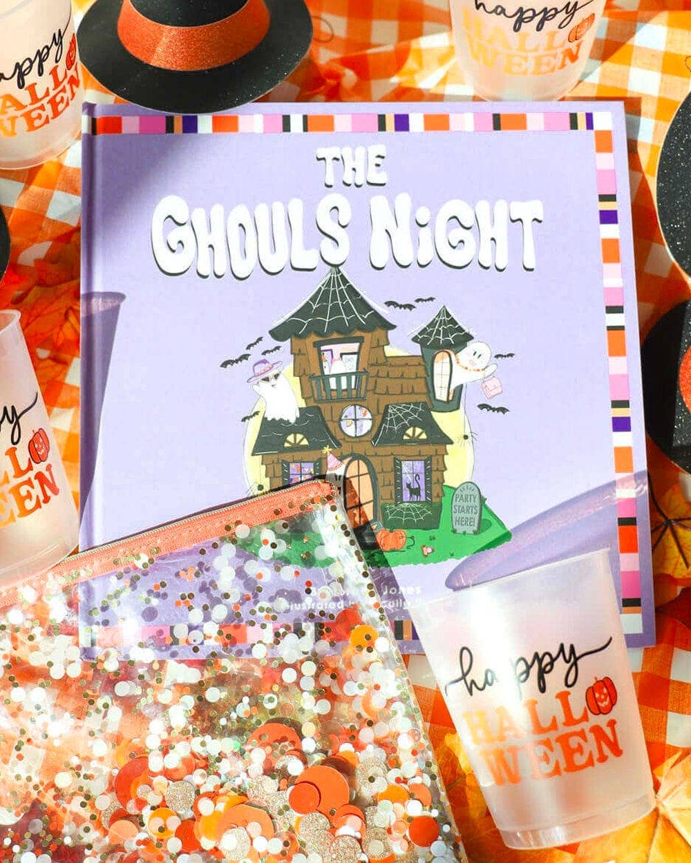 The Ghouls Night Halloween book - interior view