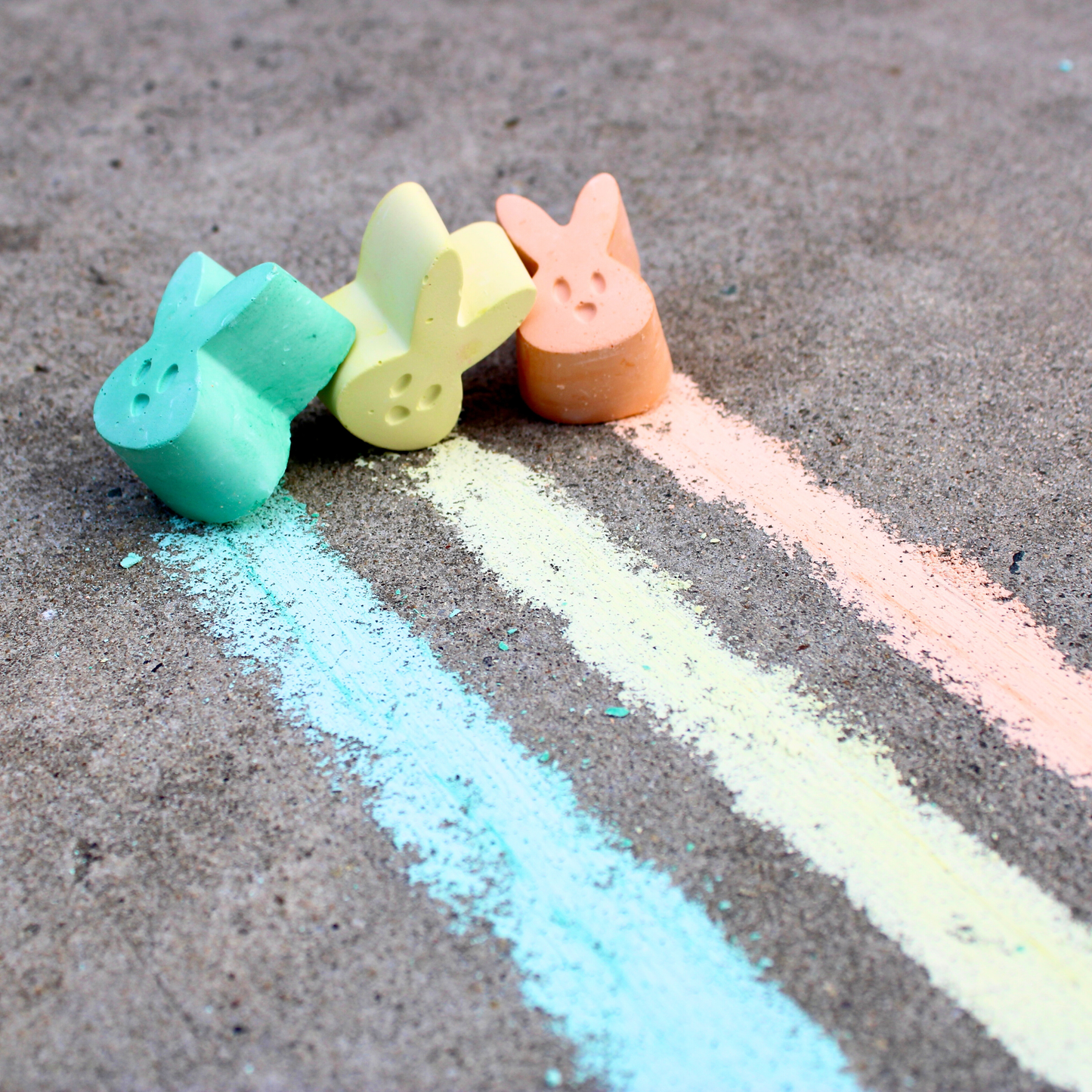 Duckie's Fluffle #2 | Handmade Sidewalk Chalk