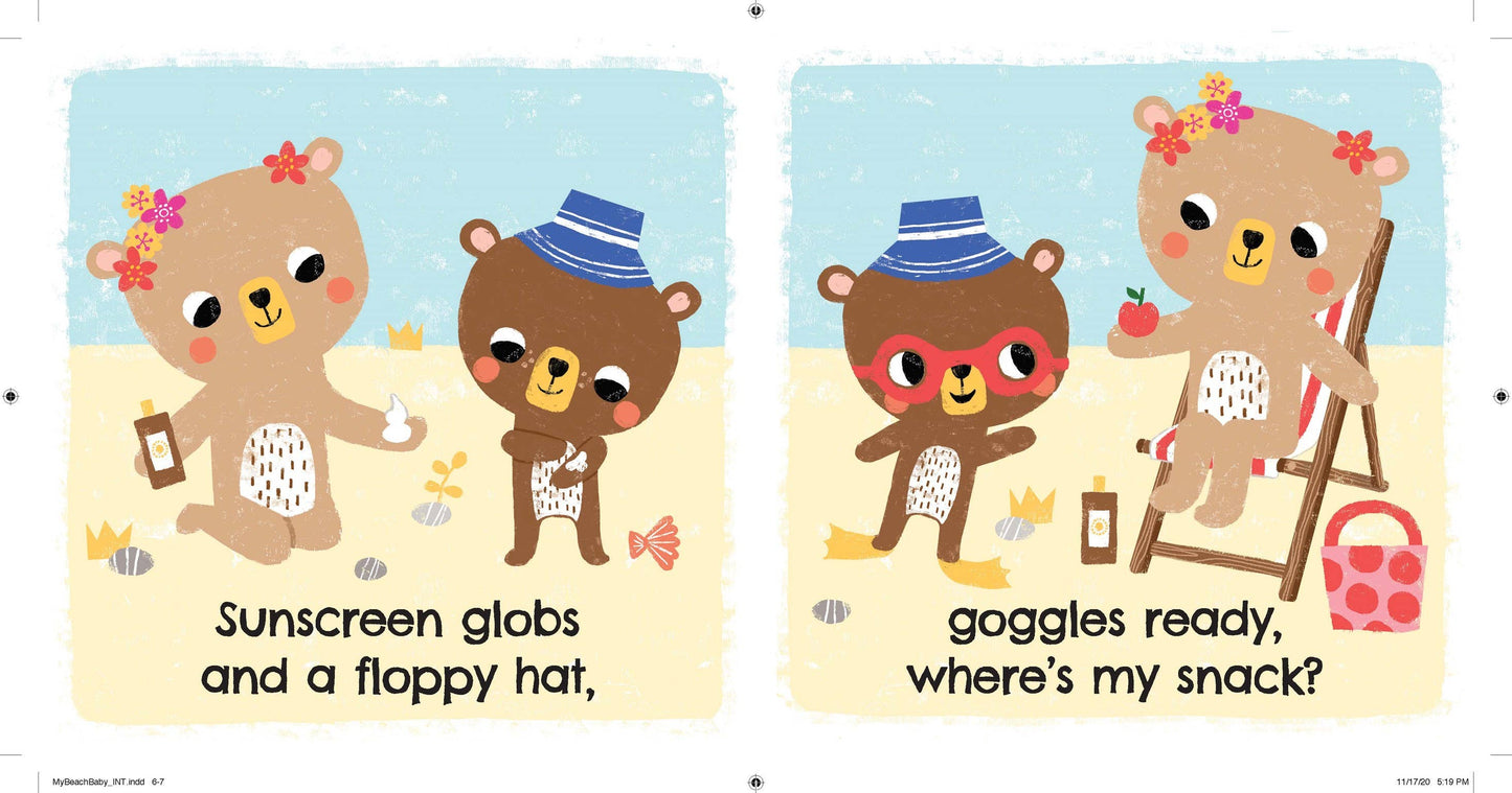 My Beach Baby Board Book