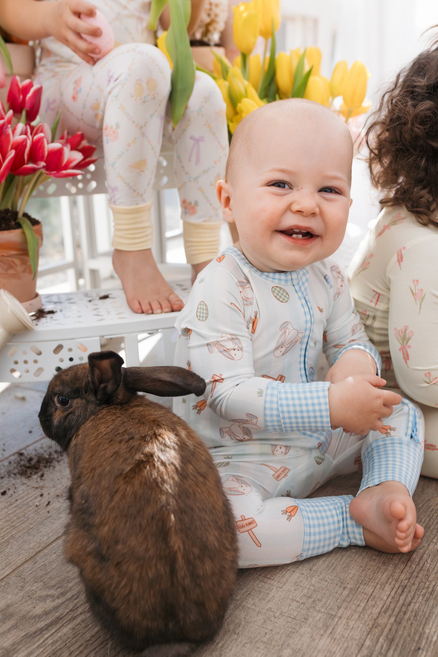 Oliver Rabbit Zipper Romper