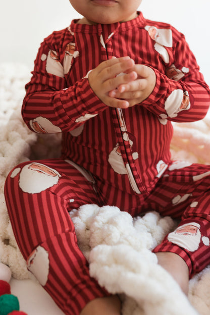 Santa Zipper Romper