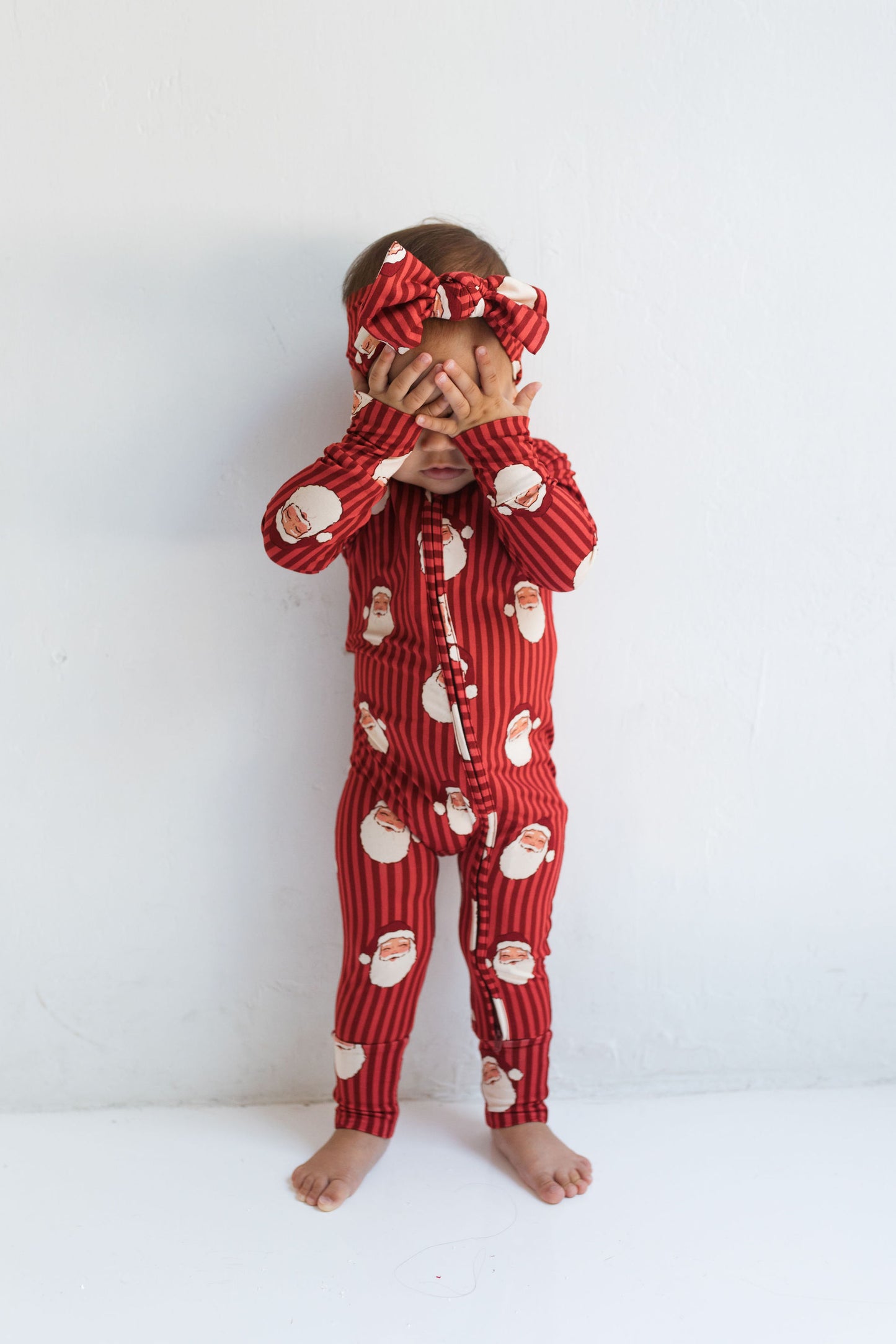 Santa Zipper Romper