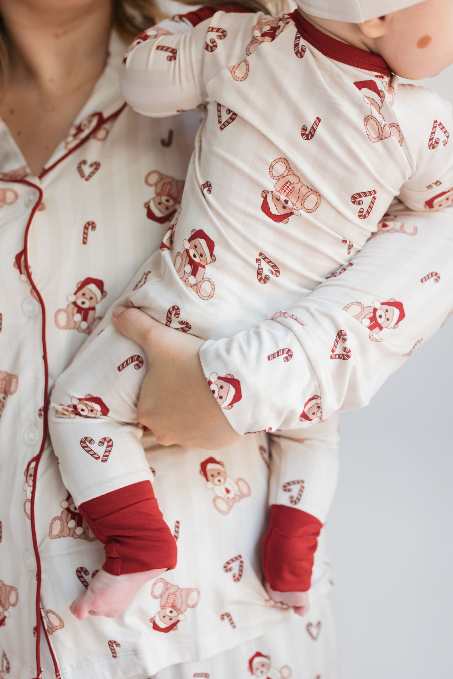 Bear-y Merry Zipper Romper