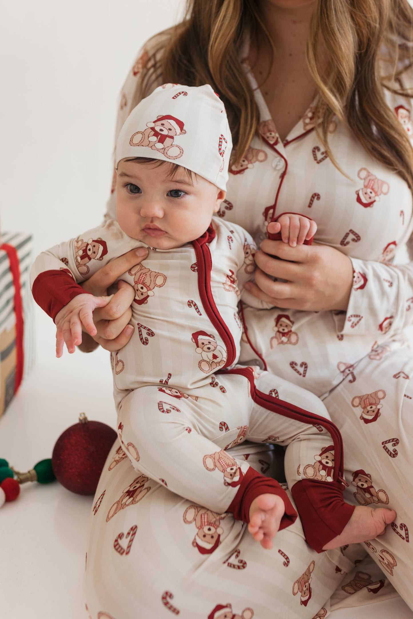 Bear-y Merry Newborn Hat