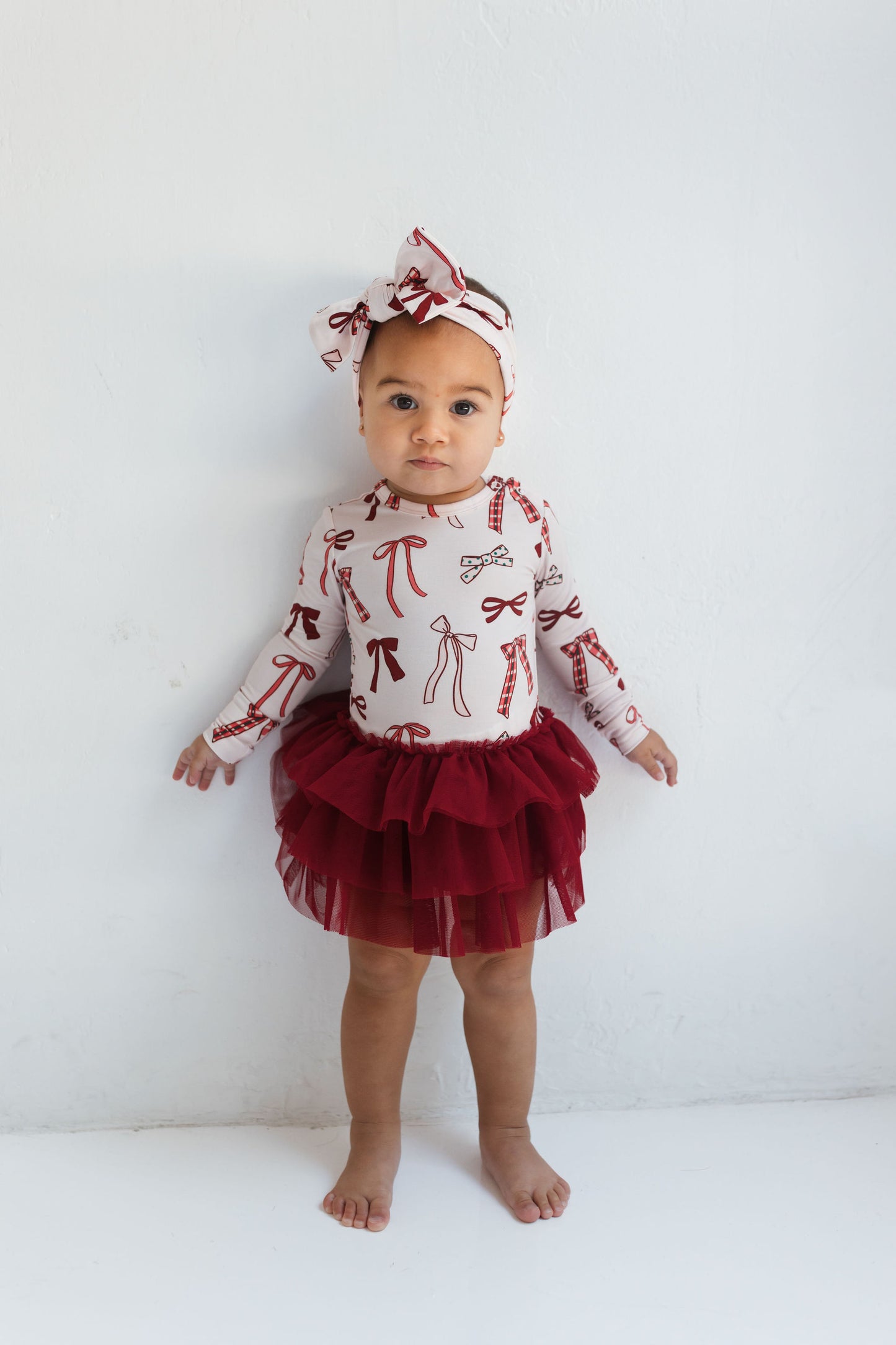 Merry Little Bows Tutu Bodysuit