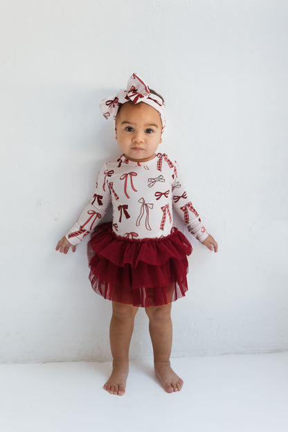 Merry Little Bows Tutu Bodysuit