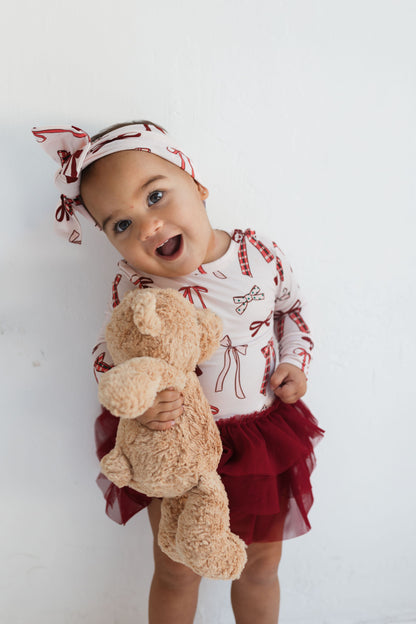 Merry Little Bows Tutu Bodysuit
