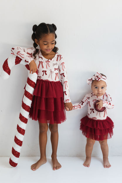 Merry Little Bows Tutu Bodysuit