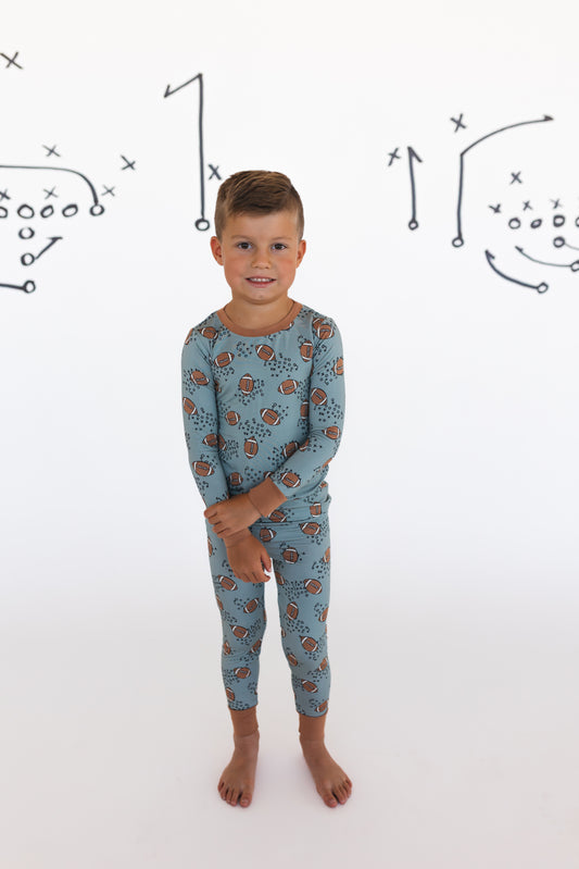 Green Football Two Piece Set