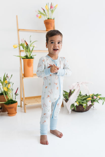 Oliver Rabbit Zipper Romper - view 8