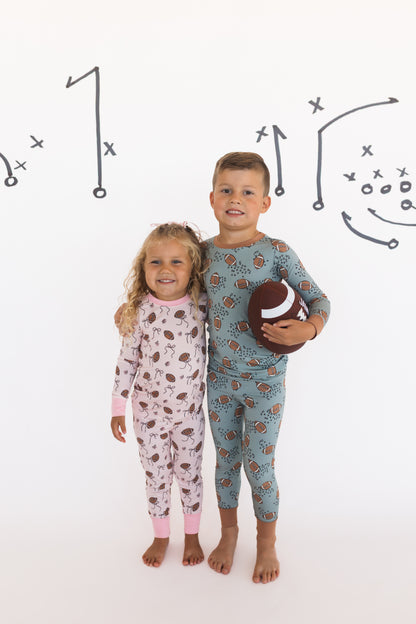 Green Football Two Piece Set