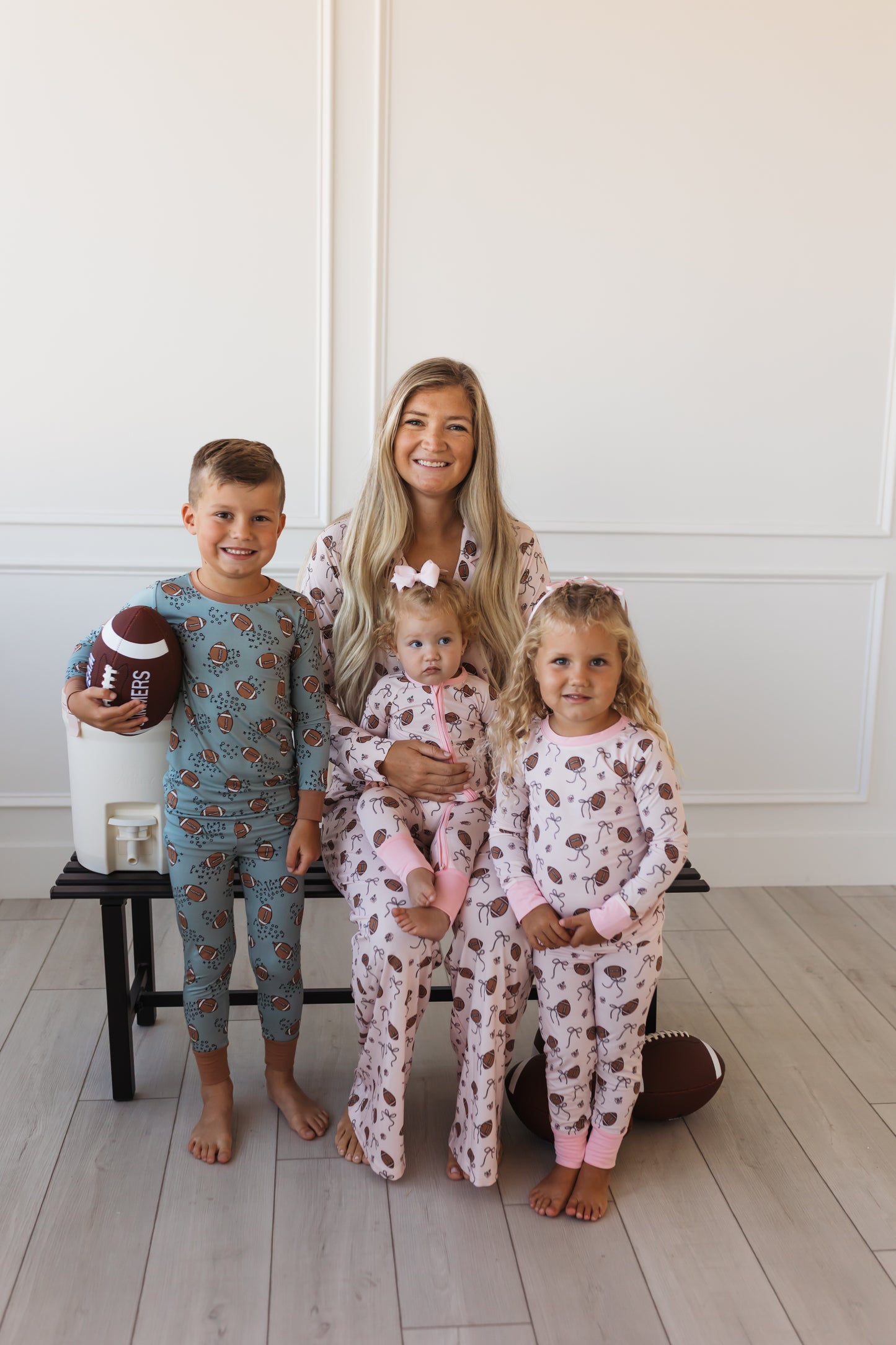 Green Football Two Piece Set