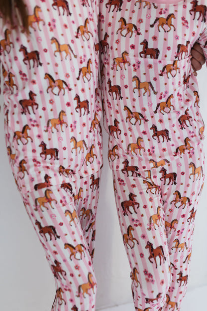Pink Pony Two Piece Set