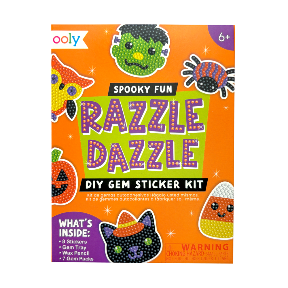Mini Razzle Dazzle DIY Gem Sticker Kit - Spooky Fun - view 5