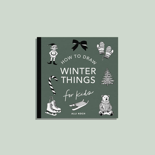 Winter Things: How to Draw Books for Kids