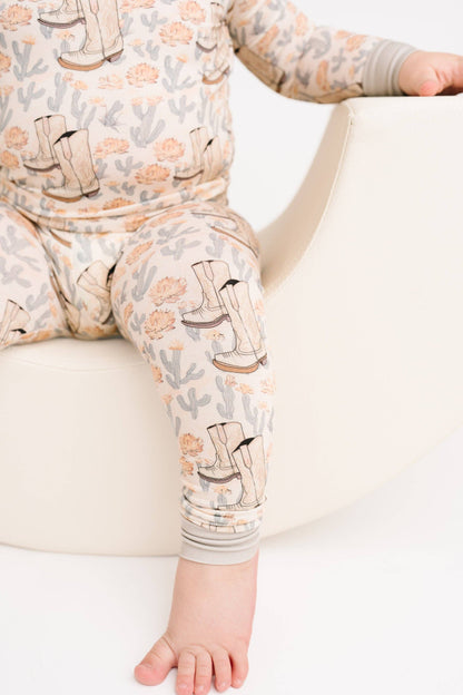 Floral Cowgirl Bamboo Set