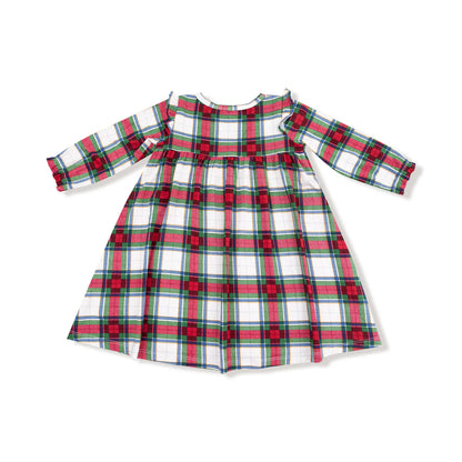 Holiday Plaid Loungewear Gown