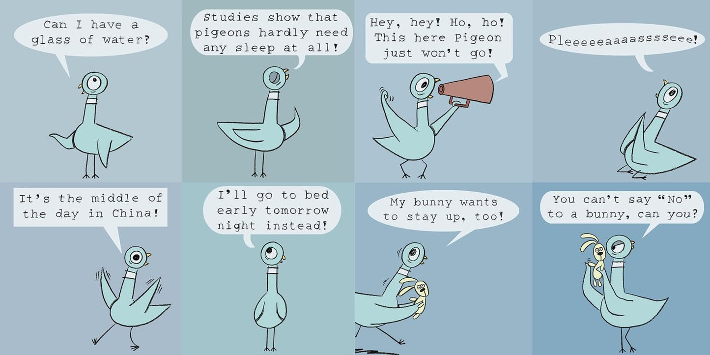 Don't Let the Pigeon Stay Up Late! (Board Book)