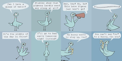 Don't Let the Pigeon Stay Up Late! (Board Book)