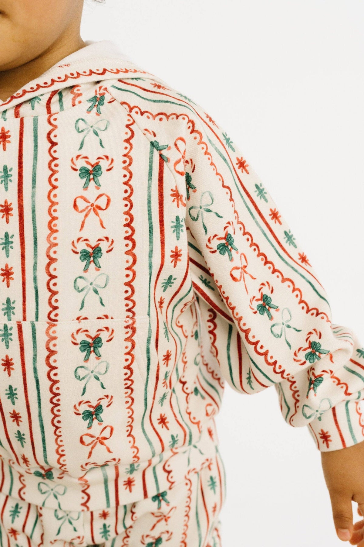 Christmas Dainty Bow cargo hoodie set - view 5