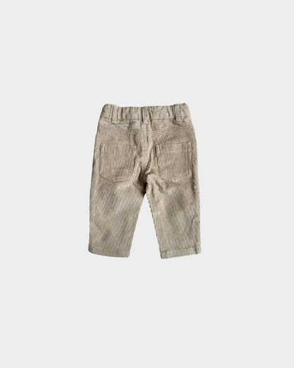 Boy's Corduroy Pant in Beige