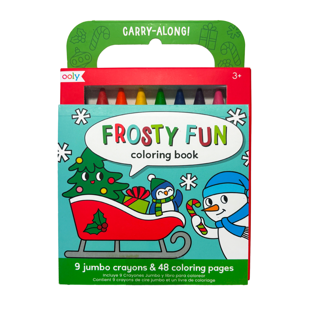 Carry-Along Coloring Book Set - Frosty Fun - view 6