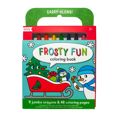 Carry-Along Coloring Book Set - Frosty Fun - view 6