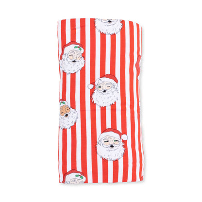 Vintage Santa Stripe - Swaddle Blanket, view 3